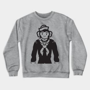 Sailor Monkey Crewneck Sweatshirt